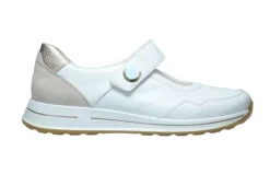 DAMES Ara - Wijdte H - 24814 04 - Wit - Uitneembaar voetbed