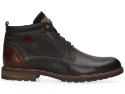 Heren Australian - Conley - 15 1212 06 A93 - Zwart - Uitneembaar voetbed