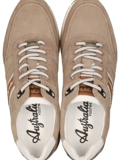 Heren Australian - Wijdte G - 15.1600 05 L04 - Zand - Uitneembaar voetbed