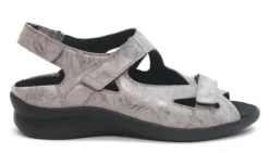 DAMES Durea Duera - Wijdte E - 7376 - Taupe - Uitneembaar voet bed