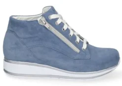 DAMES Durea - Wijdte K plus - 9767 9041 - Jeans - Uitneembaar Voetbed