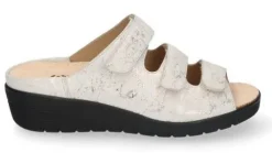 DAMES Durea - Wijdte E - 7369 194 - Beige - Uitneembaar voetbed