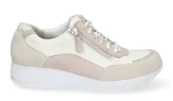 DAMES Durea - Wijdte E - Off White - 6263 - Uitneembaar Voetbed