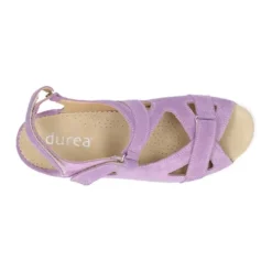 DAMES Durea - Wijdte G - 7419 - Lila - Uitneembaar Voetbed