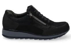 DAMES Durea - Wijdte G - 6263 9837 - Zwart - Uitneembaar voetbed