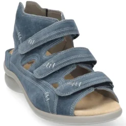 DAMES Durea - Wijdte G - 7272 - Blauw - Uitneembaar voetbed