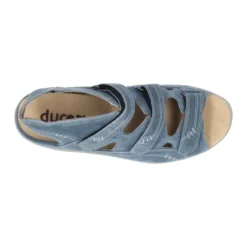 DAMES Durea - Wijdte G - 7272 - Blauw - Uitneembaar voetbed