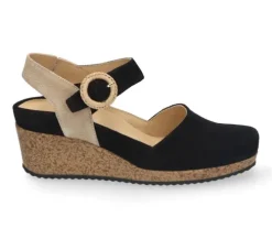 DAMES Durea - Wijdte H - 5919 1007 - Zwart - Uitneembaar voetbed