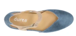 DAMES Durea - Wijdte H - 5752 0985 - Blauw - Uitneembaar voetbed