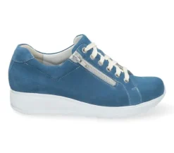 DAMES Durea - Wijdte H - 6239 1412 - Jeans - Uitneembaar voetbed