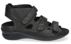 DAMES Durea - Wijdte H - 7272 6516 - Zwart - Uitneembaar voetbed