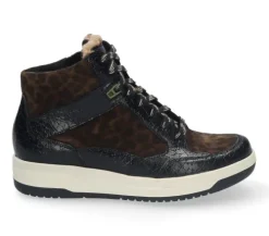 DAMES Durea - Wijdte H - 9781 1181 - Zwart - Uitneembaar voetbed