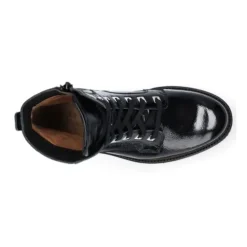 DAMES Durea - Wijdte H - Zwartlak - 9758 4086 - Uitneembaar voetbed