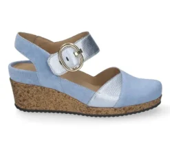 DAMES Durea - Wijdte K - 5920 1572 - Blauw - Uitneembaar voetbed