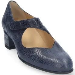 DAMES Durea - Wijdte K - 5755 1003 - Blauw - Uitneembaar voetbed