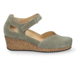 DAMES Durea - Wijdte K - 5752 1029 - Groen - Uitneembaar voetbed