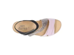 DAMES Durea - Wijdte K - 7405 291 - Zwart - Uitneembaar voetbed