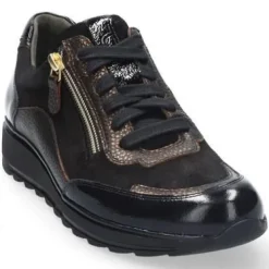 DAMES Durea - Wijdte K - 6263 1299 - Zwart - Uitneembaar voetbed