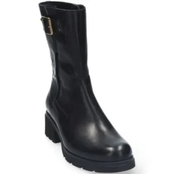 DAMES Durea - Wijdte K - 9802 9810 - Zwart - Uitneembaar voetbed