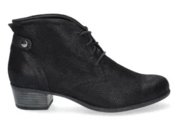 DAMES Durea - Wijdte K - 9603 9802 - Zwart - Uitneembaar voetbed