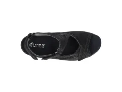DAMES Durea - Wijdte M - 7408 9652 - Zwart - Uitneembaar voetbed