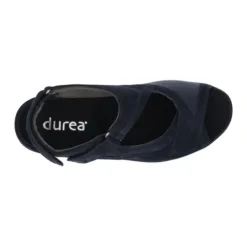 DAMES Durea - Wijdte M - 7408 - Blauw - Uitneembaar Voetbed