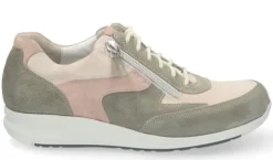 DAMES Durea Go - Wijdte G - Groen - Uitneembaar Voetbed