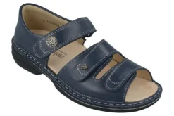 DAMES Finn Comfort - ca K wijdte - Adelaide 2565 - Blauw - Uityneembaar voetbed