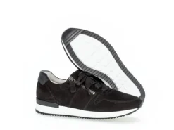 DAMES Gabor - Wijdte F - 23.420.17 - Zwart - Uitneembaar voetbed