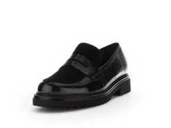 DAMES Gabor - Wijdte H - 32 550 87 - Zwart - Uitneembaar voetbed