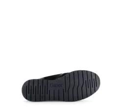 DAMES Gabor - Wijdte K - 56.708 67 - Zwart - Uitneembaar voetbed