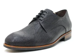 Heren Gijs - Wijdte H - 2048 Zwart - Uitneembaar voetbed