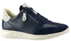 DAMES Hartjes - Wijdte G - 162 1138 4747 - Blauw - Uitneembaar voetbed