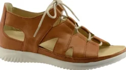 DAMES Hartjes - Wijdte G Â½ - 111432 Cognac - Uitneembaar voetbed.