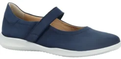 DAMES Hartjes - Wijdte G - Goa - 162 2102 - Blauw - Uitneembaar voetbed