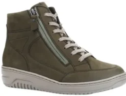 DAMES Hartjes - Wijdte H - 172 1707 9100 - Groen - Uitneembaar voetbed