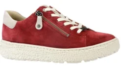 DAMES Hartjes - Wijdte H - 162 1401 8131 - Rood - Uitneembaar voetbed