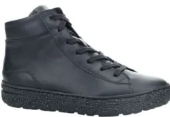 DAMES Hartjes - Wijdte H - 1404/10 - Zwart - Uitneembaar voetbed