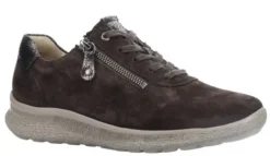 DAMES Hartjes - Wijdte K - 162 1602 7736 - Bruin - Uitneembaar voetbed