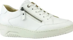 DAMES Hartjes - Wijdte K - 162 1702 17 - Wit - Uitneembaar voetbed