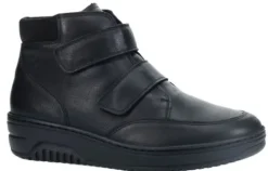 DAMES Hartjes - Wijdte K - 172.1711 101 - Zwart - Uitneembaar voetbed