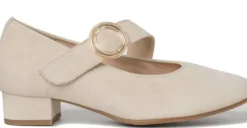 DAMES Hassia - Wijdte K - 302458 1300 - Zand - Uitneembaar voetbed