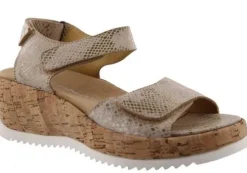 DAMES Helioform - Wijdte H - 771 002 034 - Taupe - Uitneembaar voetbed