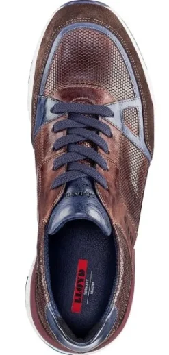 Heren Lloyd - Wijdte F - Benno 20530 11 - Bruin - Uitneembaar voetbed