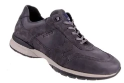 Heren Lloyd - Wijdte K - Kobalt - Zwart - Uitneembaar voetbed