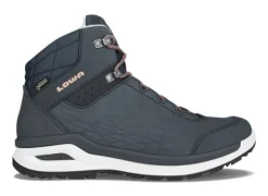 DAMES Lowa - Locarno GTX Mid blauw - Uitneembaar voetbed