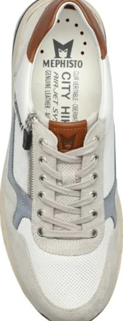 Heren Mephisto - Bradley - 3661 - Wit - Uitneembaar voetbed