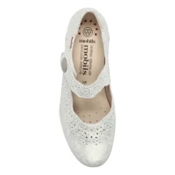 DAMES Mephisto - Fabienne 35330 - Licht beige - Uitneembaar voetbed