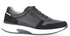 Heren Pius Gabor Pius - Rolling Soft - Wijdte G 1/2 - Zwart - Uitneembaar voetbed