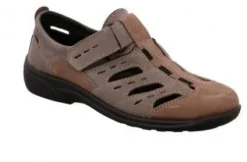 Heren Rohde - Wijdte G 1/2 - 1235-17 Taupe - Uitneembaar voetbed.